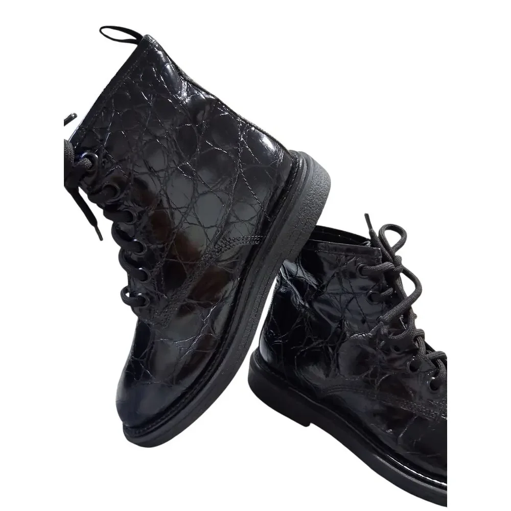 AGL Moreen lace-up Boots Women's Size 35/5 Combat Witchy Whimsigoth Fairygoth‎